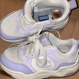 Champion Kids' Sneakers in White and Lavender